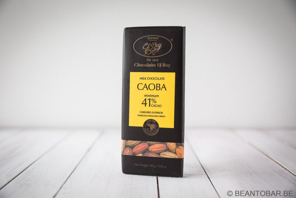 El Rey Caoba Venezuela 41% Milk Couverture Chocolate Discs